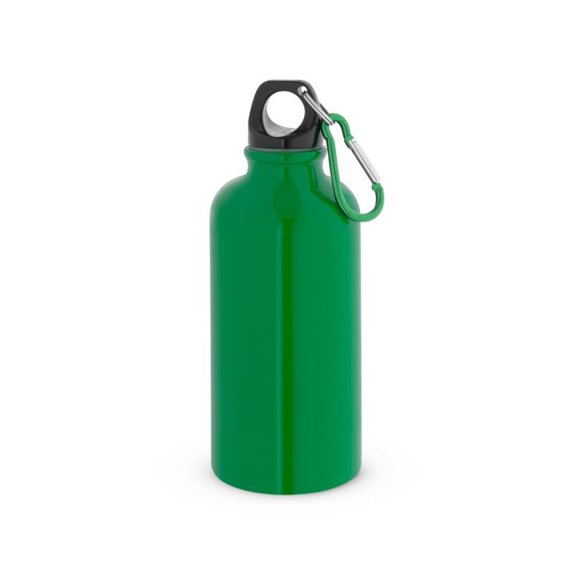 Squeeze esportiva em aço inox, de parede simples com acabamento brilhante (560 mL) promocional