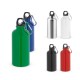 Squeeze esportiva em aço inox, de parede simples com acabamento brilhante (560 mL) promocional