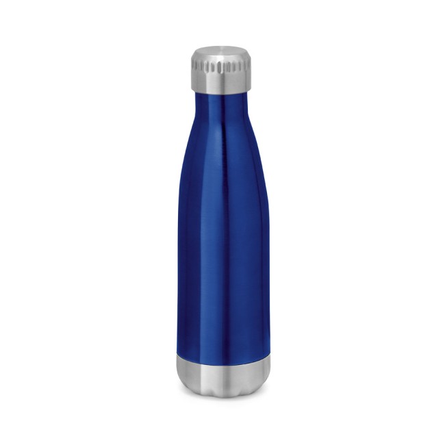Garrafa térmica em aço inox de parede dupla isolada a vácuo (510 mL) personalizado