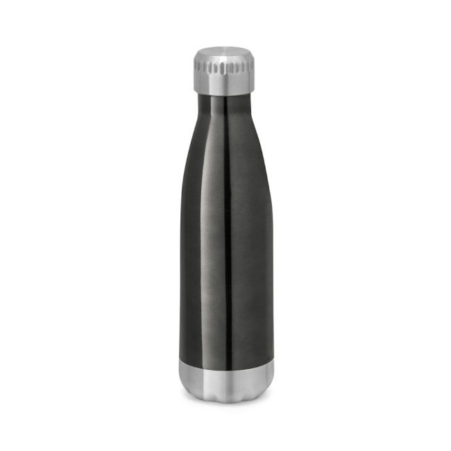 Garrafa térmica em aço inox de parede dupla isolada a vácuo (510 mL) personalizado