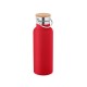 Garrafa térmica em aço inox de parede dupla isolada a vácuo (570 mL) promocional