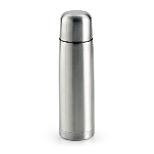 Garrafa térmica em aço inox de parede dupla isolada a vácuo (500 mL) personalizado