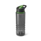 Squeeze em AS e tampa em PP, com bico de canudo flip (650 mL) com logotipo