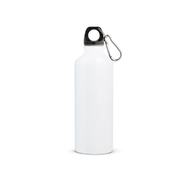 Squeeze em alumínio com mosquetão (530 mL) personalizado