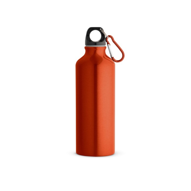 Squeeze em alumínio com mosquetão (530 mL) personalizado