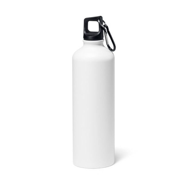 Squeeze em alumínio com acabamento mate (800 mL) com logotipo