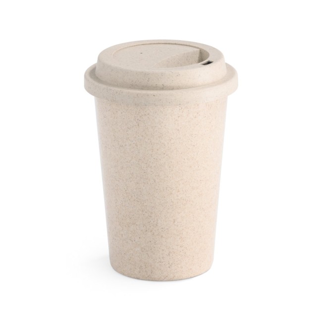 Copo para viagem em fibra de bambu (60%) e PP (40%) (450 mL) personalizado