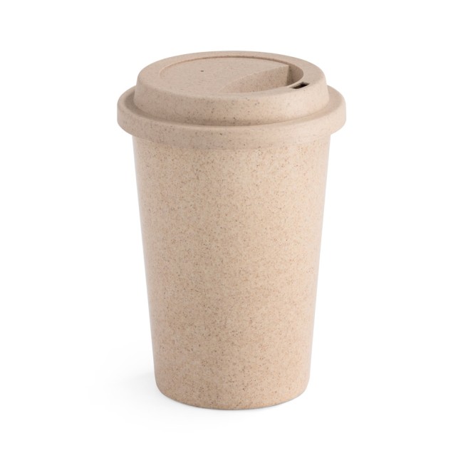 Copo para viagem em fibra de bambu (60%) e PP (40%) (450 mL) personalizado