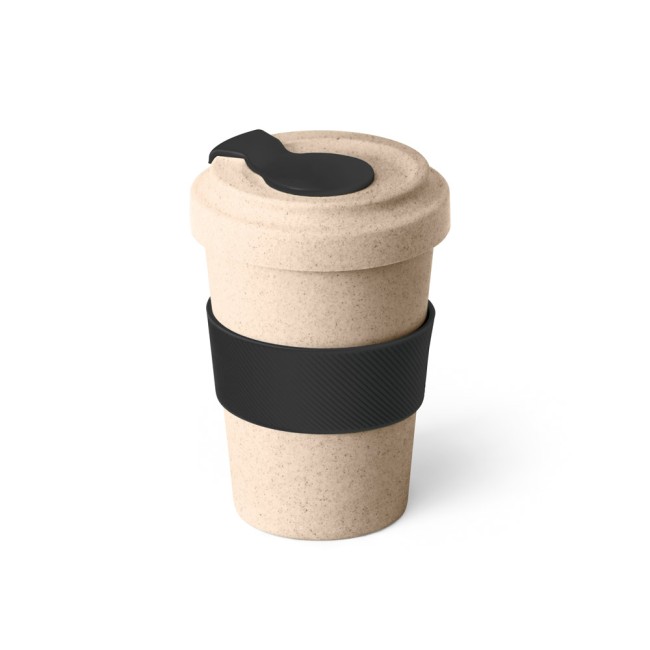 Copo para viagem em fibra de bambu (60%) e PP (40%) (500 mL) promocional