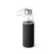 Squeeze em vidro e tampa em aço inox com alça (520 mL) corporativo