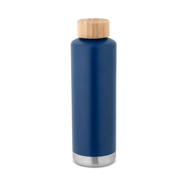 Garrafa térmica em aço inox de parede dupla isolada a vácuo (640 mL) personalizado