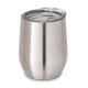 Copo de viagem térmico em aço inox de parede dupla isolada a vácuo (400 mL) promocional