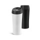 Copo de viagem térmico em aço inox de parede dupla isolada a ar (470 mL) corporativo