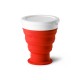 Copo de viagem em silicone e PP (400 mL) corporativo