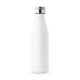 Garrafa térmica em aço inox de parede dupla isolada a vácuo (500 mL) com logotipo