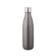 Garrafa térmica em aço inox de parede dupla isolada a vácuo (500 mL) com logotipo