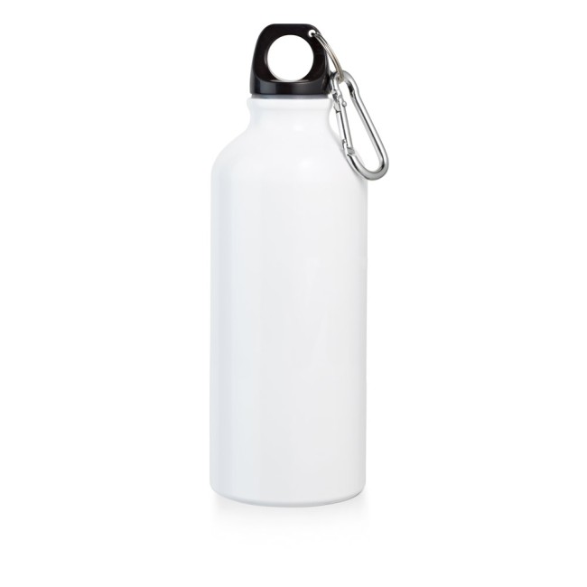 Squeeze em alumínio para sublimação com mosquetão (500 mL) brinde