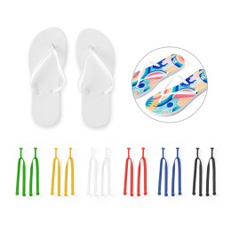 Chinelos com sola totalmente personalizável em sublimação personalizado