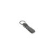 Chaveiro em metal e PET 30% reciclado personalizado