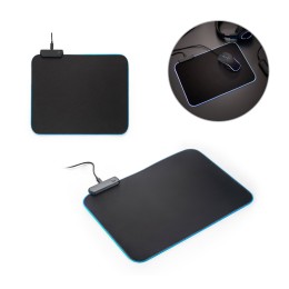 Mouse pad para jogos em poliéster com base antiderrapante em borracha personalizado