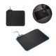 Mouse pad para jogos em poliéster com base antiderrapante em borracha personalizado