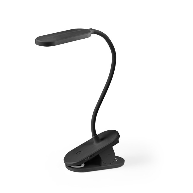 Luminária de mesa portátil em ABS 65% reciclado com 140 lumen brinde