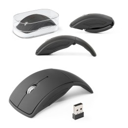 Mouse wireless dobrável 2'4G. em ABS personalizado