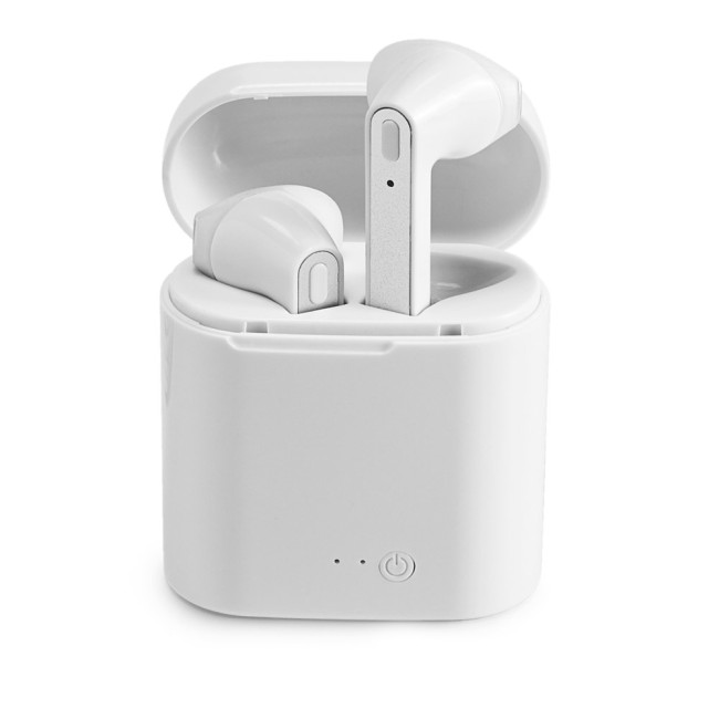 Fones de ouvido wireless com autonomia de 6h em ABS personalizado