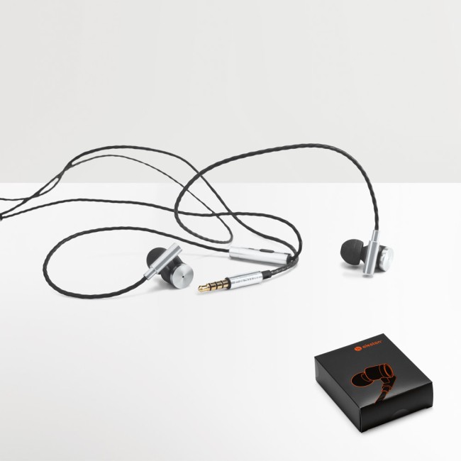 Fones de ouvido em metal e ABS personalizado