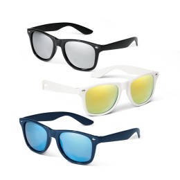 Óculos de sol em PC com lentes espelhadas personalizado