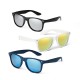 Óculos de sol em PC com lentes espelhadas personalizado
