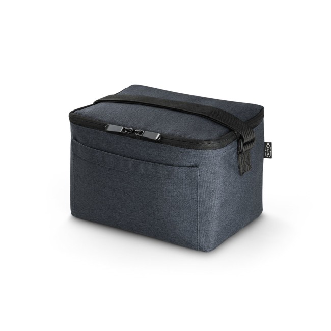 Cooler. Bolsa térmica em poliéster reciclado 600D com interior forrado em PEVA 6 L corporativo