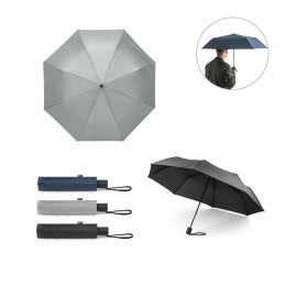 Guarda-chuva, dobrável, em poliéster 100% reciclado com abertura automática personalizado