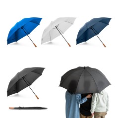 Guarda-chuva de grande portaria em poliéster pongee 190T personalizado