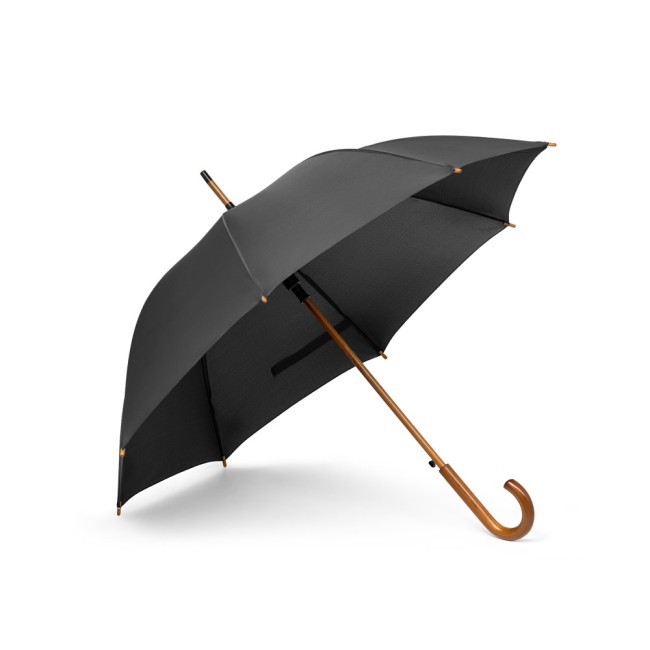 Guarda-chuva em poliéster pongee 190T com abertura automática promocional