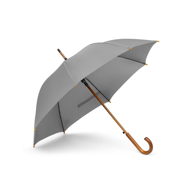 Guarda-chuva em poliéster pongee 190T com abertura automática promocional