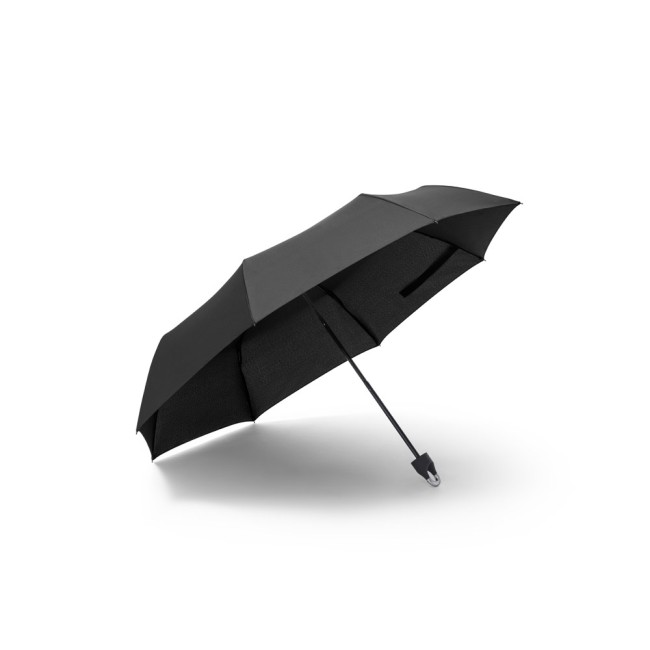 Guarda-chuva, dobrável, de 21'' em poliéster 100% reciclado pongee 190T personalizado