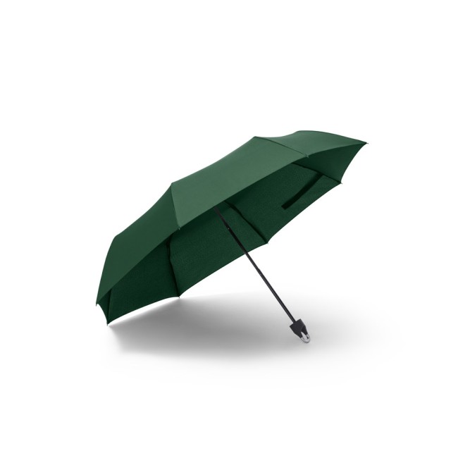 Guarda-chuva, dobrável, de 21'' em poliéster 100% reciclado pongee 190T personalizado