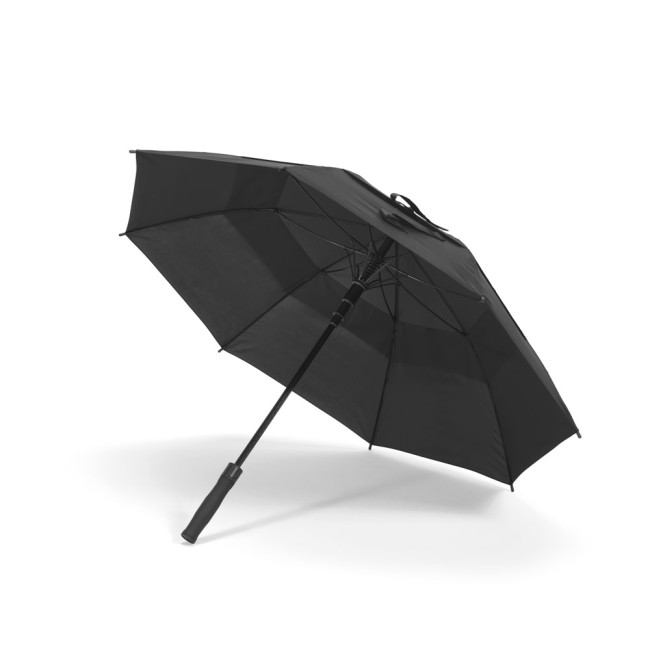 Guarda-chuva em poliéster 100% reciclado 190T com abertura automática personalizado
