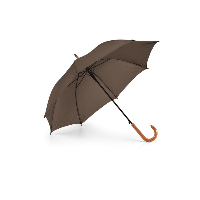 Guarda-chuva em poliéster 190T com abertura automática com logotipo