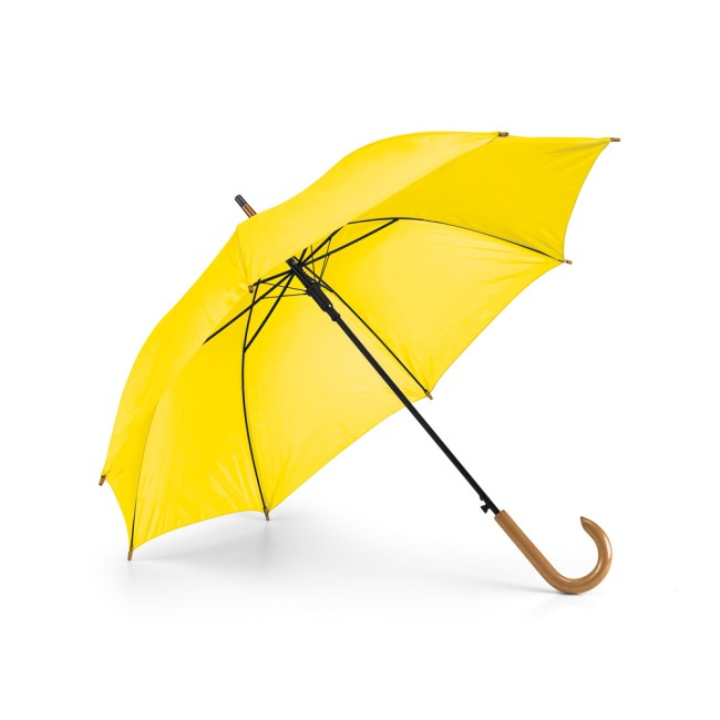 Guarda-chuva em poliéster 190T com abertura automática com logotipo