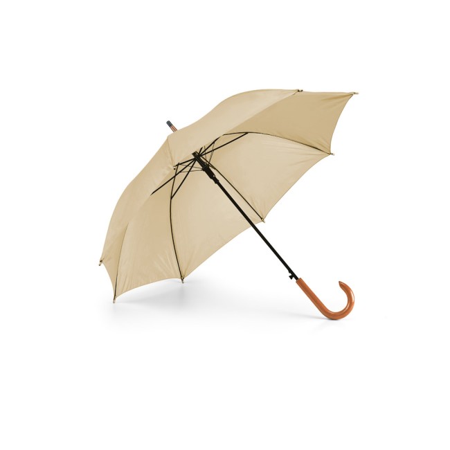 Guarda-chuva em poliéster 190T com abertura automática com logotipo