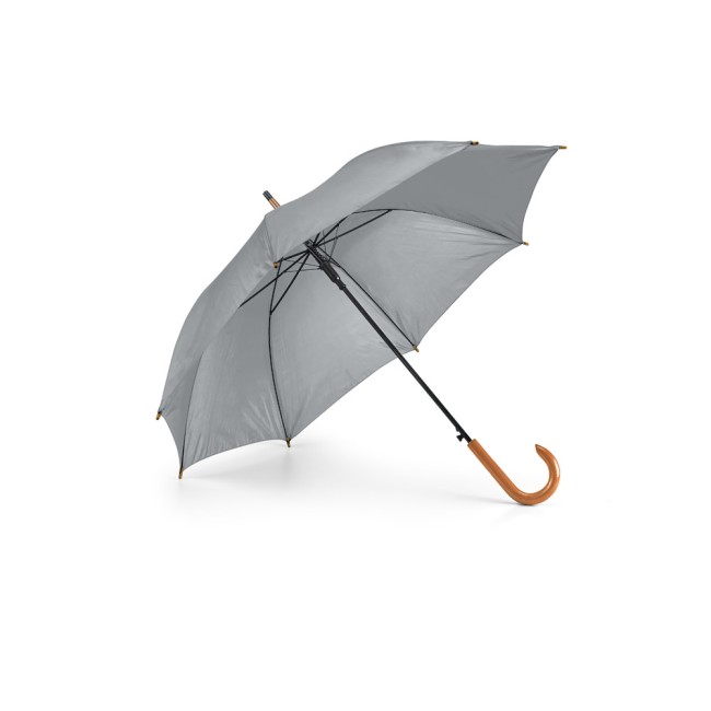 Guarda-chuva em poliéster 190T com abertura automática com logotipo