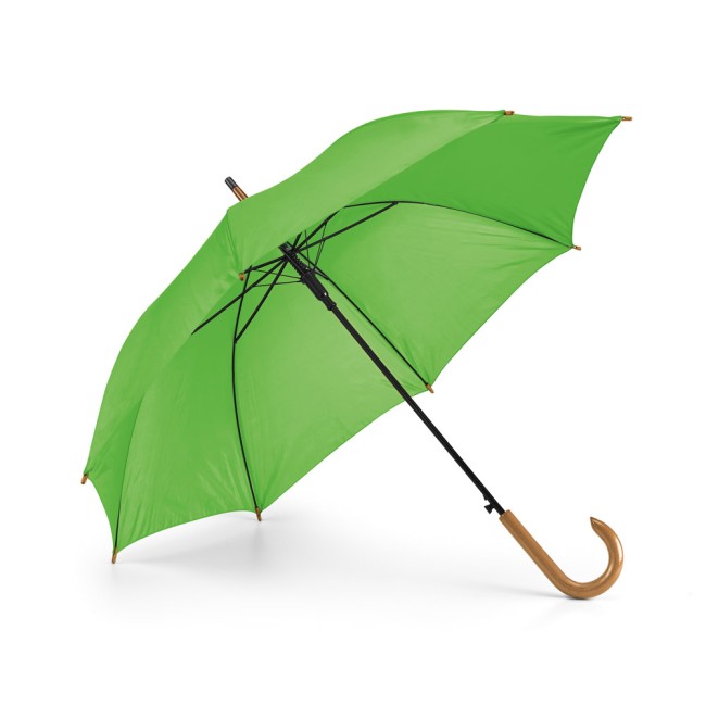 Guarda-chuva em poliéster 190T com abertura automática com logotipo