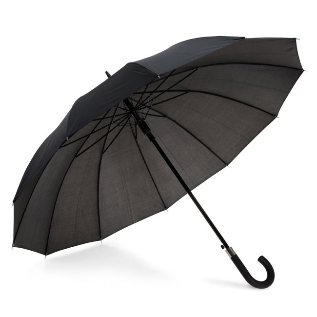 Guarda-chuva de 12 varetas em poliéster 190T com abertura automática personalizado