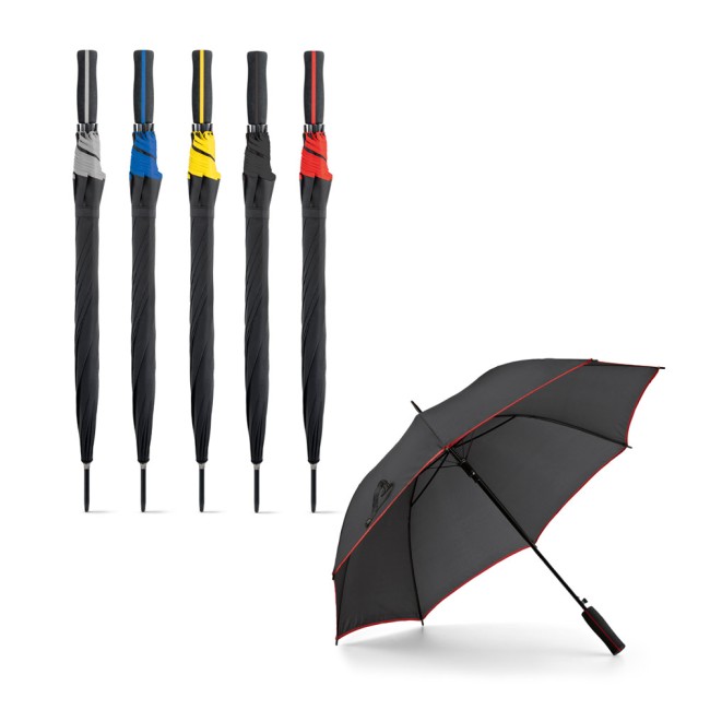 Guarda-chuva em poliéster 190T com abertura automática personalizado
