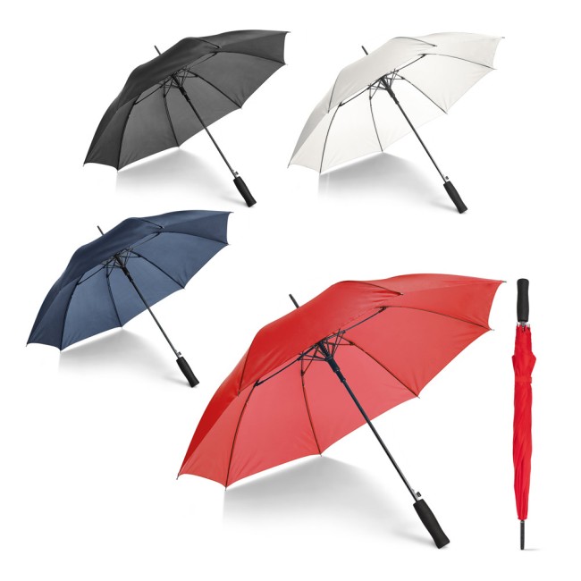 Guarda-chuva em poliéster pongee 190T com abertura automática personalizado
