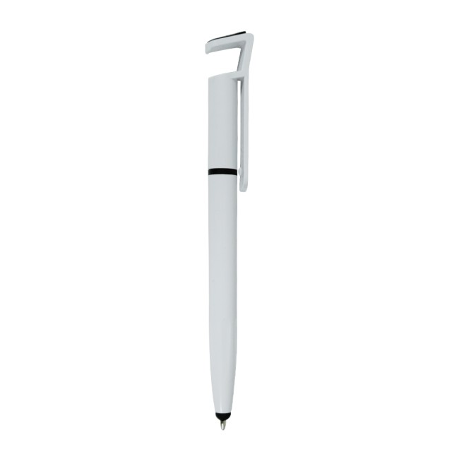 Caneta base celular limp. tela e ponta touch personalizado