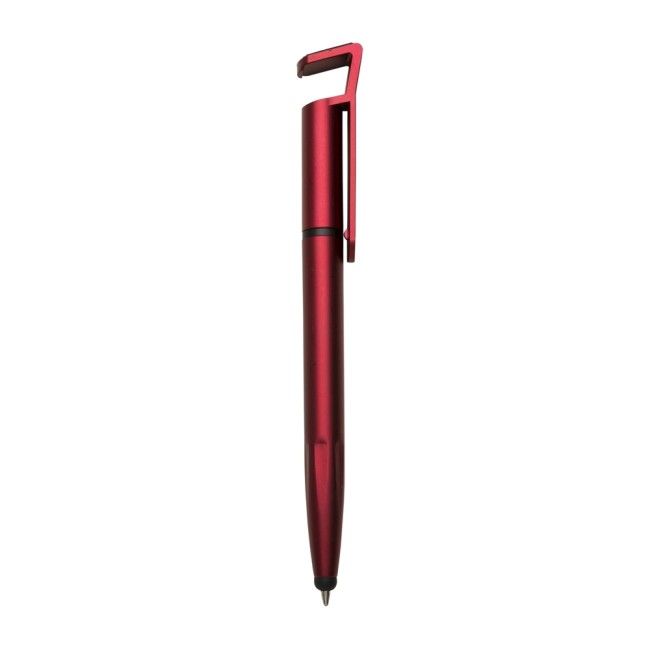 Caneta base celular limp. tela e ponta touch personalizado