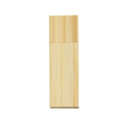 Pen drive bambu 4gb  com tampa para brinde
